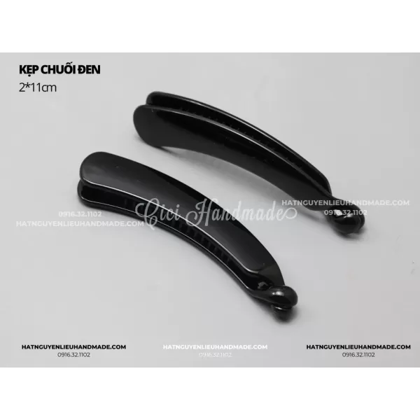 Hình ảnh sản phẩm Kẹp chuối kẹp dọc dày dặn phôi phụ kiện tóc Cici Handmade kẹp tóc hàn quốc kẹp tóc xịn kẹp tóc đuôi ngựa