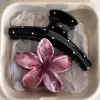 Cổ Điển Gradient Plumeria Hoa Kẹp Tóc Kẹp Kẹp Barrettes Phụ Kiện 4