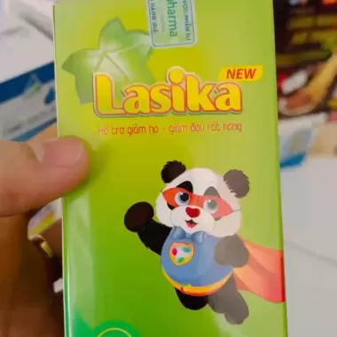 Siro Ho Lasika - Giảm Ho hiệu quả, giúp loãng đờm tự nhiên 1