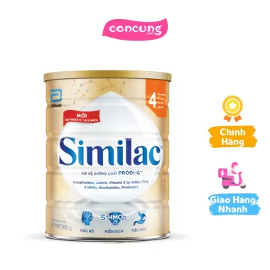Sữa Similac Số 4 (2-6 tuổi) 900g 1 Sữa Similac Số 4 (2-6 tuổi) 900g 1