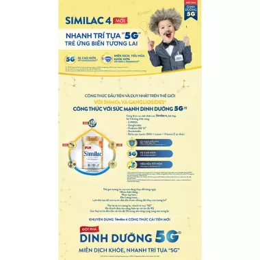 Sữa Similac Số 4 (2-6 tuổi) 900g