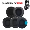 Thay Thế Earpads cho STEELSERIES ARCTIS Nova Pro Tai nghe không dây earmuff Miếng đệm tai đệm Bìa tay áo
