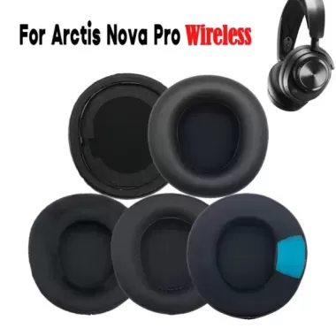 Thay Thế Earpads cho STEELSERIES ARCTIS Nova Pro Tai nghe không dây earmuff Miếng đệm tai đệm Bìa tay áo Thay Thế Earpads cho STEELSERIES ARCTIS Nova Pro Tai nghe không dây earmuff Miếng đệm tai đệm Bìa tay áo