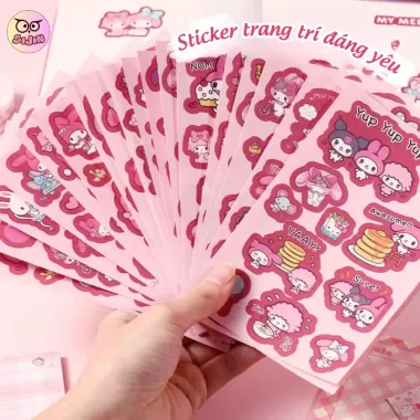 Bộ Quà Tặng Trẻ Em Melody, Bộ Dụng Cụ Học Tập Trẻ Em, Set Phụ Kiện Học Tập 6