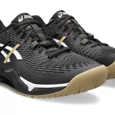 [100% Chính Hãng] Giày Thể Thao Nam ASICS Gel Resolution 9 Màu Đen 1041a453-001 1