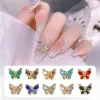 AB Flatback Glass Nail Art Thạch Nhiều Hình Dạng Đá Quý Kim Cương Hỗn Hợp Xanh Da Trời Đá Pha Lê Tím Để Trang Trí Móng Tay Tự Làm 3