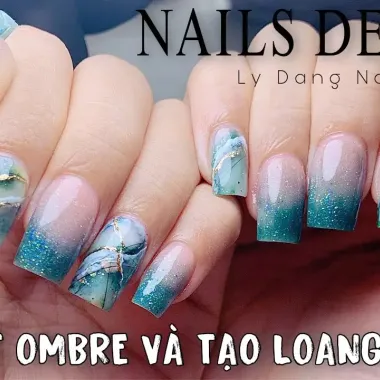 AB Flatback Glass Nail Art Thạch Nhiều Hình Dạng Đá Quý Kim Cương Hỗn Hợp Xanh Da Trời Đá Pha Lê Tím Để Trang Trí Móng Tay Tự Làm 4