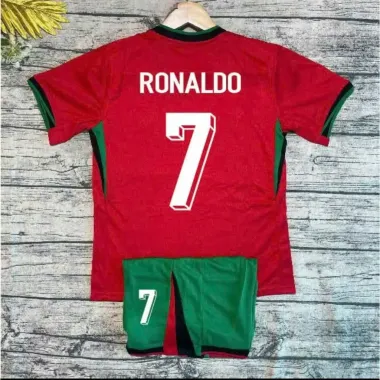 Áo Bóng Đá Trẻ Em Ronaldo Số 7 - Vải Mè Thái Cao Cấp Thoáng Mát - Giảm 16% Chỉ Còn 88000đ 4