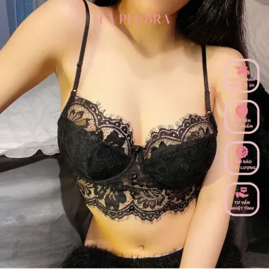 Áo Bra Ren Nữ Sexy LA PERBRA Dây Gợi Cảm Có Gọng Nâng Nhẹ Mút Mỏng Giá Rẻ 189k