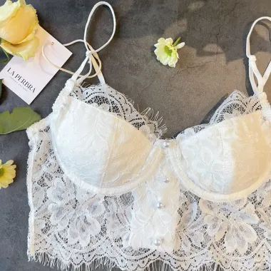 Áo Bra Ren Nữ Sexy LA PERBRA Dây Gợi Cảm Có Gọng Nâng Nhẹ Mút Mỏng Giá Rẻ 189k