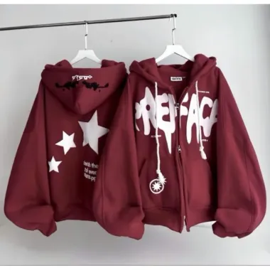 Áo Khoác Hoodie Cờ Mỹ Boxy Thêu Xù Chất Nỉ Chân Cua Giá 126k Khuyến Mãi 4