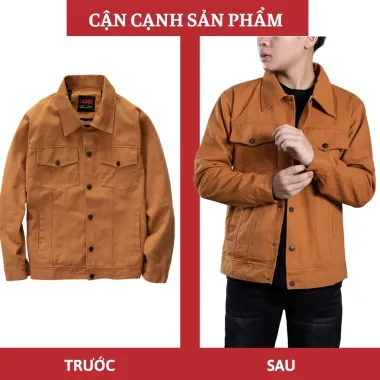 Áo Khoác Nam Kaki Cao Cấp LADOS 12113 - Giảm 84k, C hịu H ư 35%, Giá Chỉ 325k 4
