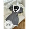 Áo lẻ babydoll cổ V viền ren hoa nhí hè MÈO MỠ BIGSIZE 60-95kg 1