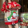 Áo Len Giáng Sinh Tay Dài Phong Cách Hàn Quốc - Giá Shock 209000đ Giảm Từ 269610đ 6