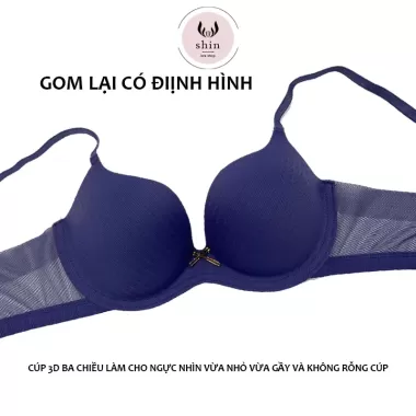 Áo Lót nữ Su Đúc Đệm Dày 3,5cm SIÊU NÂNG NGỰC - Áo lót nữ không gọng s26 5