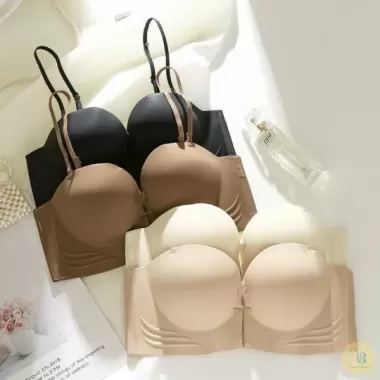 Áo Lót nữ Su Đúc Đệm Dày 3,5cm SIÊU NÂNG NGỰC - Áo lót nữ không gọng s26 6