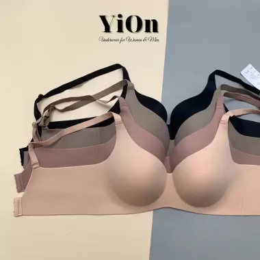 Áo Ngực Sister Hood Đệm Mỏng Không Gọng Chống Hằn Viền Cao Cấp T2578 YiOn Underwear 1