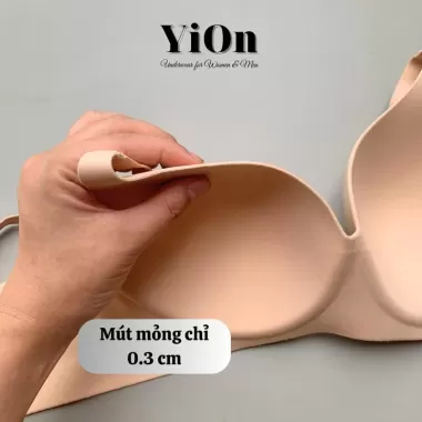 Áo Ngực Sister Hood Đệm Mỏng Không Gọng Chống Hằn Viền Cao Cấp T2578 YiOn Underwear 6
