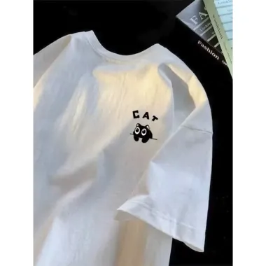 Áo phông cotton mềm mịn in chữ HẾT TIỀN Unisex 40-70kg giá 59k giảm từ 74.9k