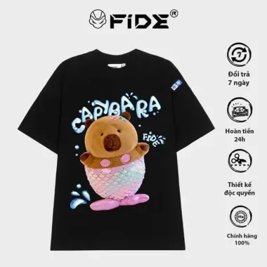 Áo Phông Nữ Form Rộng Capybara In Hình Bigsize - Cotton 100% - Giá Shock 89k! 1 Áo Phông Nữ Form Rộng Capybara In Hình Bigsize - Cotton 100% - Giá Shock 89k! 1