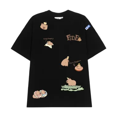 Áo Phông Nữ Form Rộng Capybara In Hình Bigsize - Cotton 100% - Giá Shock 89k! 6 Áo Phông Nữ Form Rộng Capybara In Hình Bigsize - Cotton 100% - Giá Shock 89k! 6