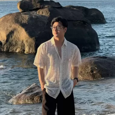 Áo Sơ Mi Lưới Đi Biển Nam Phong Cách Hàn Quốc, Dệt Lưới Thoáng Mát SM09 6 Áo Sơ Mi Lưới Đi Biển Nam Phong Cách Hàn Quốc, Dệt Lưới Thoáng Mát SM09 6