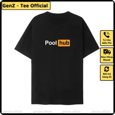 Áo Thun Bida Poolhub Chính Hãng Giá Rẻ 100% Cotton Cao Cấp Cho Người Yêu Bida 1