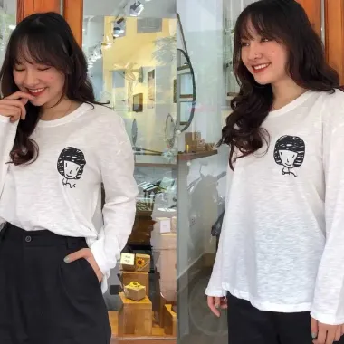 Áo Thun Cotton Giấy Nam Nữ - Giá Chỉ 55k (Giảm từ 68.2k) | Thun Giấy Siêu Mềm Mịn 1