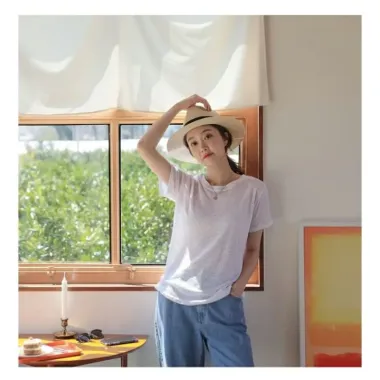Áo Thun Cotton Giấy Nam Nữ - Giá Chỉ 55k (Giảm từ 68.2k) | Thun Giấy Siêu Mềm Mịn 4