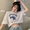 Áo Thun Croptop Harley Davidson Tay Ngắn Chiết Eo Giá CỰC RẺ - Croptop Cá Tính Cho Nữ 3