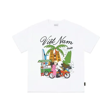 Áo Thun Du Lịch Việt Nam Chibi Giá Rẻ, Đủ Size Màu, Khuyến Mãi 65000 VND 1