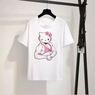 Áo Thun Hello Kitty Memes Bẩn Bựa Vui Nhộn Unisex Nam Nữ 5 Áo Thun Hello Kitty Memes Bẩn Bựa Vui Nhộn Unisex Nam Nữ 5