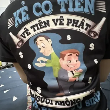 Áo Thun In Hình Kẻ Tiên Phật Giá Rẻ Chỉ 78000Đ - Tiề.n Vẽ Đẹp 4 Áo Thun In Hình Kẻ Tiên Phật Giá Rẻ Chỉ 78000Đ - Tiề.n Vẽ Đẹp 4