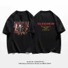 Áo Thun Nam Retro Hiphop 2025 - Cotton 100% Giá Rẻ, Phá Cách Họa Tiết Chữ W 6
