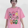 Áo thun oversize CAPYBARA cotton dễ thương giá rẻ chỉ 177k giảm từ 214k 1