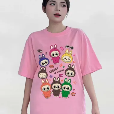 Áo thun oversize CAPYBARA cotton dễ thương giá rẻ chỉ 177k giảm từ 214k