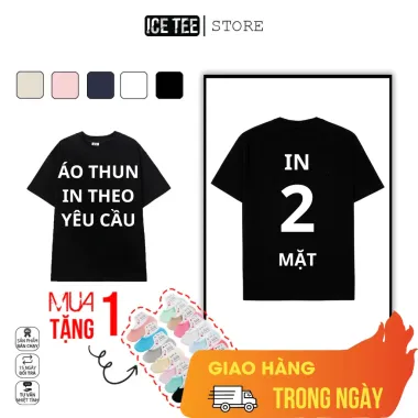 Áo Thun Oversize Cotton 100% Nam Nữ Giá Rẻ - In Áo Theo Yêu Cầu Bootleg SHYNTEE Chỉ 195k