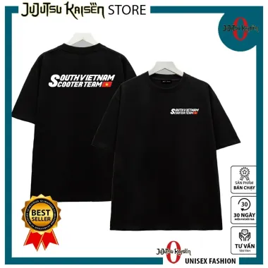 Áo Thun Racing Unisex Nam Nữ South Vietnam Scooter Team Giá Cực Sốc 135500đ Full Size 6