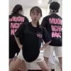 Áo Thun Tay Lỡ Nam Nữ Cotton Unisex , Áo Phông Cổ Tròn Hài Hước Form Rộng Basic Oversize HUNEE Trend 2024 - Mệt 6