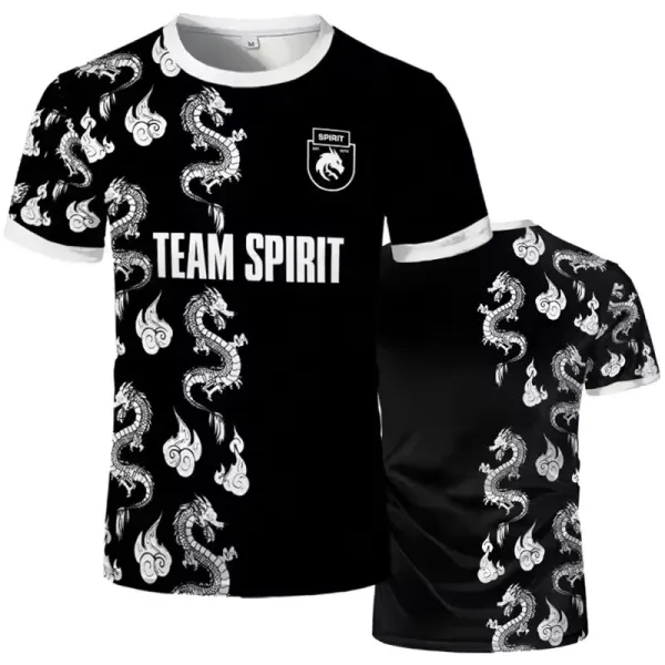 Hình ảnh sản phẩm Áo thun TEAM SPIRIT 2025 Thượng Hải Donk Giảm Giá - Champions Jersey CS2 Chỉ 47823 VND