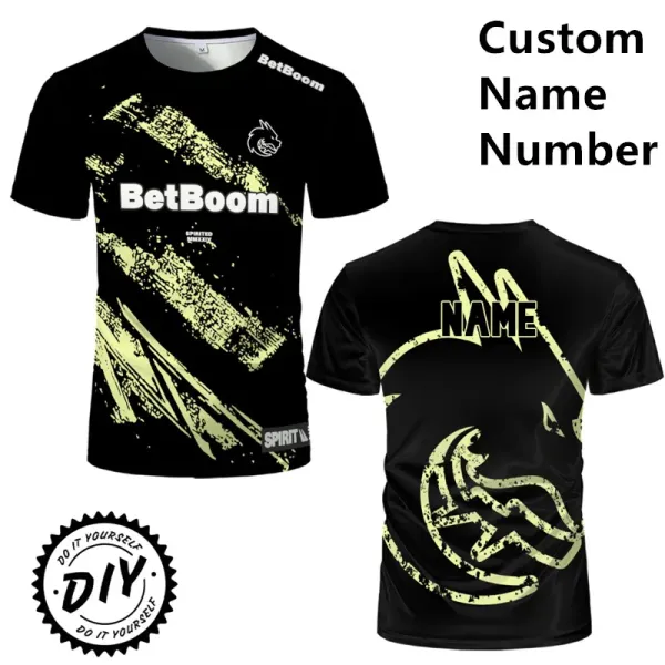 Hình ảnh sản phẩm Áo thun TEAM SPIRIT 2025 Thượng Hải Donk Giảm Giá - Champions Jersey CS2 Chỉ 47823 VND