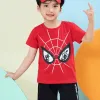 Áo Thun Trẻ Em Người Nhện Siêu Mát - Giảm 169k Còn 140k - Tay Ngắn Thoáng Khí Cho Bé Trai Bé Gái 5