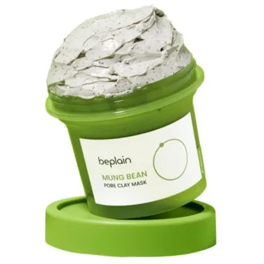 [ÁP MÃ VIDEO GIẢM 18% GIÁ TRỊ ĐƠN HÀNG] Mặt Nạ Đất Sét Mung Bean Pore Clay Mask BEPLAIN 120ml 3