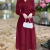 (Auth Nhật) Váy Lanh công sở U.ni Nhật 3