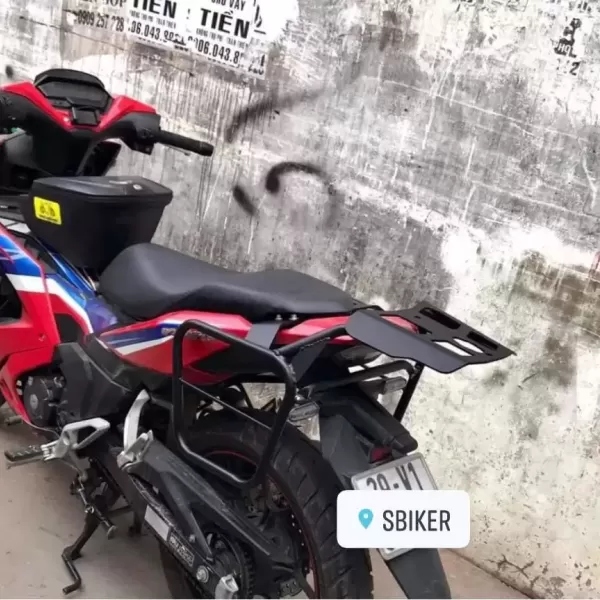 Hình ảnh sản phẩm Baga Winner, Cảng sau winner, khung thùng hông, khung túi hông dành cho Winner X V1 - V2 - V3 - V4