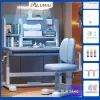 Bàn học sinh Lumili E10 có giá sách chống gù chống cận, bàn học chống gù cho trẻ em từ 3 đến 15 tuổi 5