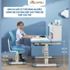 Bàn học sinh Lumili E10 có giá sách chống gù chống cận, bàn học chống gù cho trẻ em từ 3 đến 15 tuổi 6