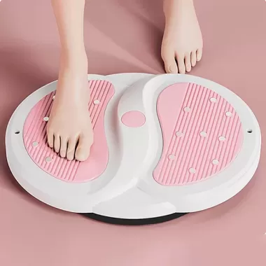 Bàn xoay eo tập bụng, đĩa tập thể dục lắc eo giảm mỡ bụng, eo thon, giảm cân. xoay 360 độ, có hạt massage bàn chân 7 Bàn xoay eo tập bụng, đĩa tập thể dục lắc eo giảm mỡ bụng, eo thon, giảm cân. xoay 360 độ, có hạt massage bàn chân 7