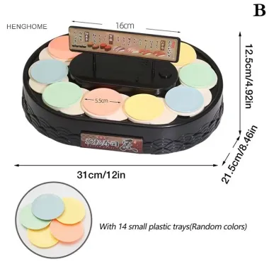 Băng Tải Máy Sushi Tự Động 360 Độ - Quà Tặng Tiệc Cưới Đẹp Giá Xả 268908đ