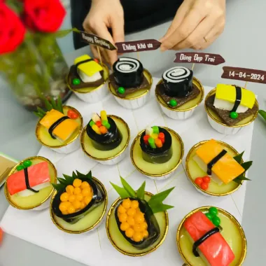 Băng Tải Máy Sushi Tự Động 360 Độ - Quà Tặng Tiệc Cưới Đẹp Giá Xả 268908đ